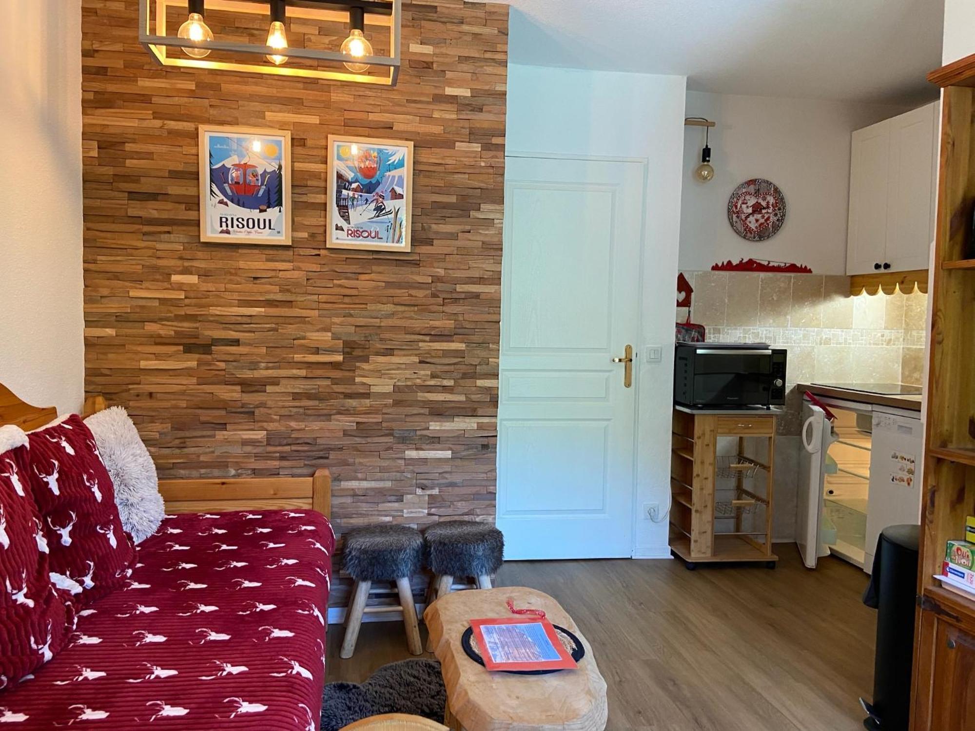 Pied Des Pistes, 2 Pieces, 6Pers, Piscine Et Sauna Risoul Eksteriør bilde